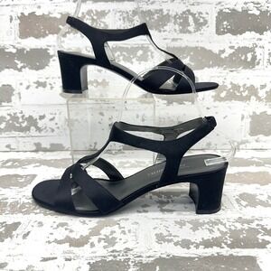 Truespirit By Easy Spirit Sandal Shoes Womens Size 9M Black Dress JPCLARINGTON